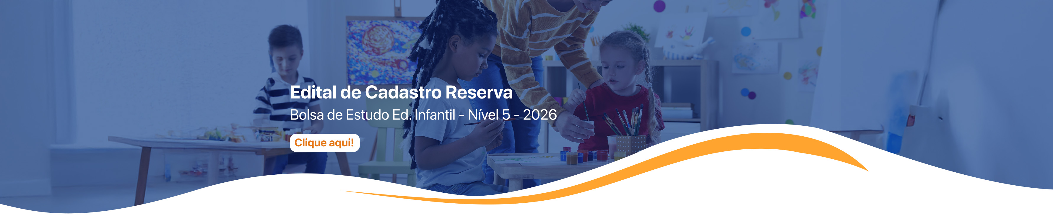 Edital de Cadastro Reserva para Bolsas de Estudo